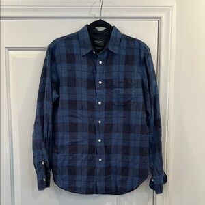 Rag & Bone Blue Casual Button Down Shirt with Soft Fabric